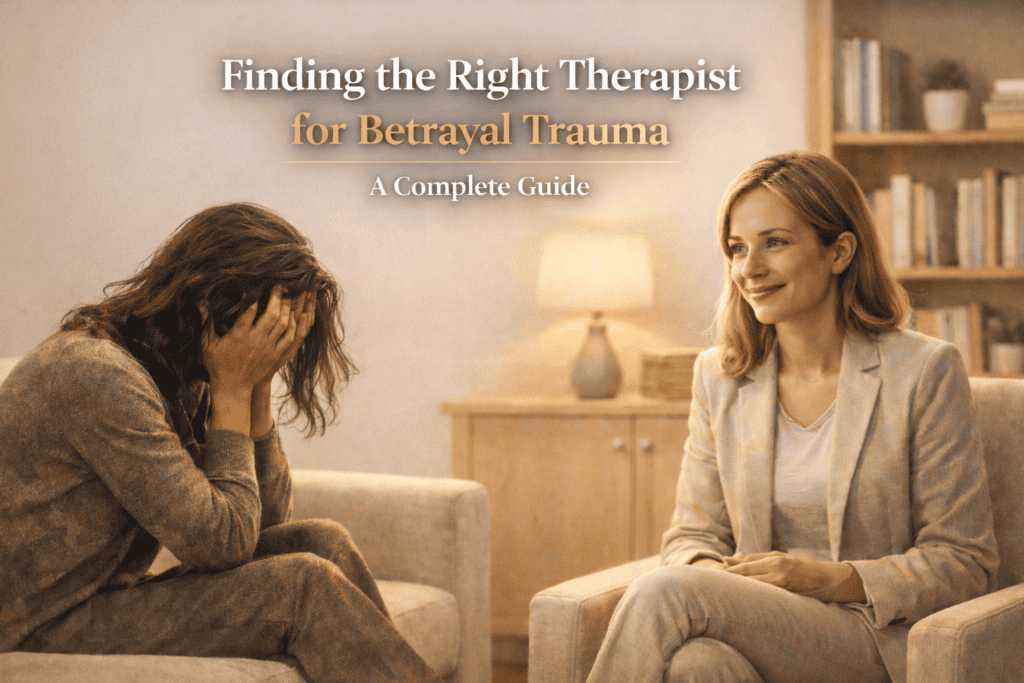 Finding the right therapist for betrayal trauma guide