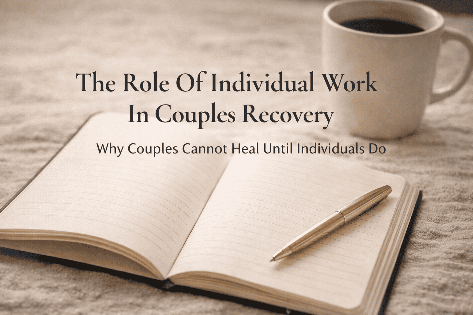 individual work in couples recovery
