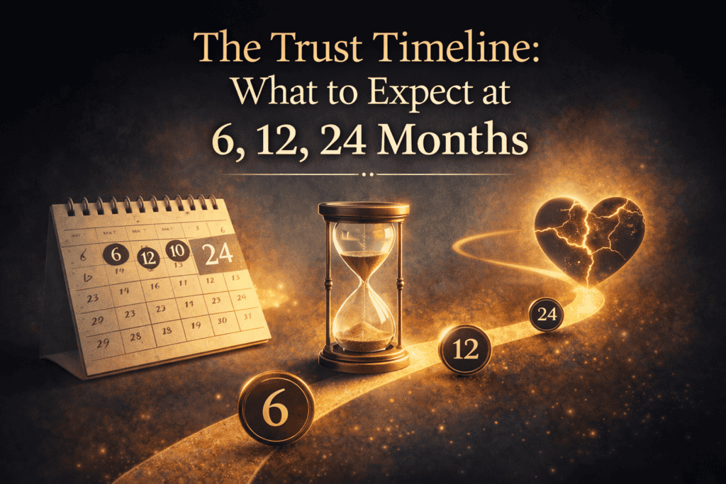 trust timeline after infidelity